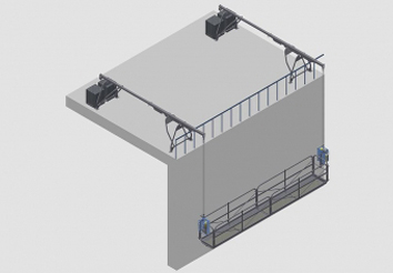 GEDA Suspended Working Platform Standard